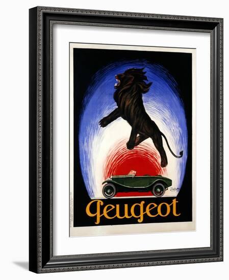 Poster Advertising Peugeot, 1925-Leonetto Cappiello-Framed Giclee Print