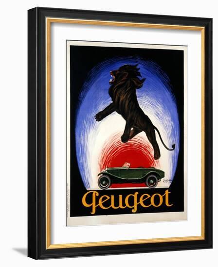 Poster Advertising Peugeot, 1925-Leonetto Cappiello-Framed Giclee Print