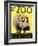 Poster Advertising Philadelphia Zoo, 1938-null-Framed Premium Giclee Print