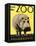 Poster Advertising Philadelphia Zoo, 1938-null-Framed Premier Image Canvas