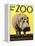 Poster Advertising Philadelphia Zoo, 1938-null-Framed Premier Image Canvas