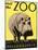 Poster Advertising Philadelphia Zoo, 1938-null-Mounted Giclee Print