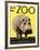 Poster Advertising Philadelphia Zoo, 1938-null-Framed Giclee Print