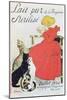 Poster Advertising Pure Sterilised Milk from La Vingeanne-Théophile Alexandre Steinlen-Mounted Giclee Print