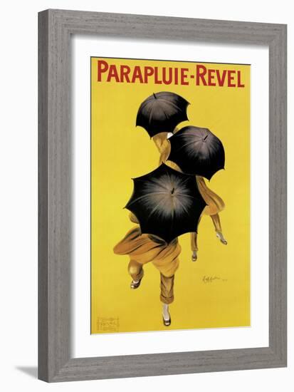 Poster Advertising 'Revel' Umbrellas, 1922-Leonetto Cappiello-Framed Giclee Print