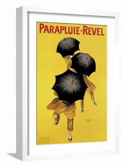 Poster Advertising 'Revel' Umbrellas, 1922-Leonetto Cappiello-Framed Giclee Print