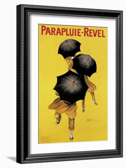 Poster Advertising 'Revel' Umbrellas, 1922-Leonetto Cappiello-Framed Giclee Print