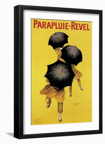 Poster Advertising 'Revel' Umbrellas, 1922-Leonetto Cappiello-Framed Premium Giclee Print