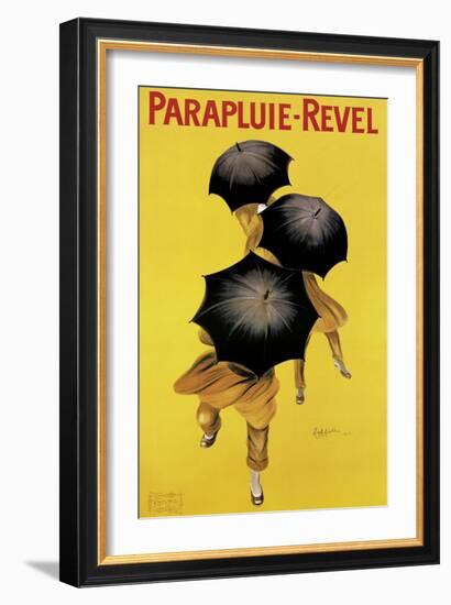 Poster Advertising 'Revel' Umbrellas, 1922-Leonetto Cappiello-Framed Premium Giclee Print
