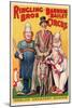 Poster Advertising 'Ringling Brothers and Barnum and Bailey Combined Circus', C.1938-null-Mounted Giclee Print