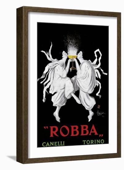 Poster Advertising 'Robba' Sparkling Wine, 1911-Leonetto Cappiello-Framed Giclee Print