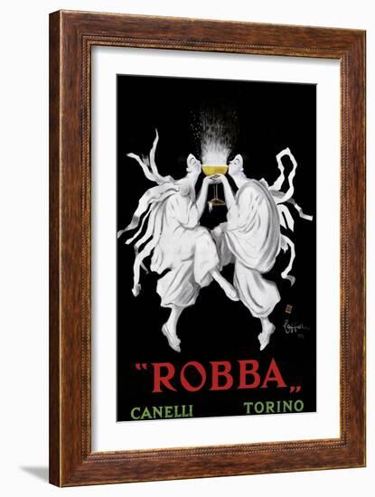 Poster Advertising 'Robba' Sparkling Wine, 1911-Leonetto Cappiello-Framed Giclee Print