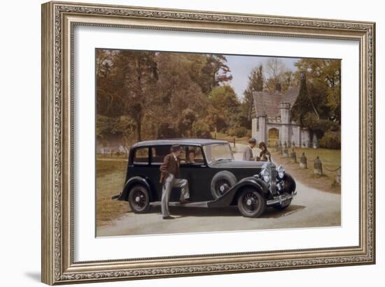 Poster Advertising Rolls-Royce Cars, 1939-null-Framed Giclee Print