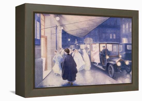 Poster Advertising Rolls-Royce Cars, C1907-Charles Sykes-Framed Premier Image Canvas