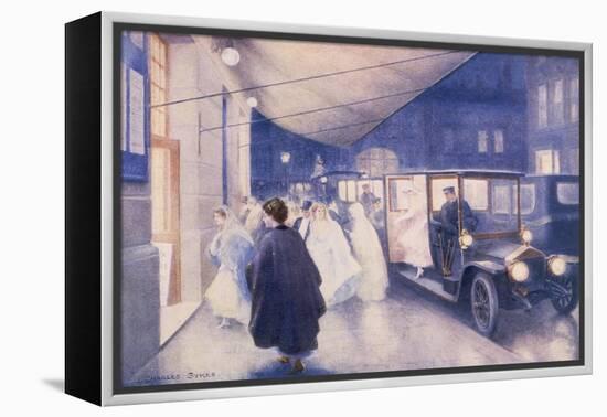 Poster Advertising Rolls-Royce Cars, C1907-Charles Sykes-Framed Premier Image Canvas
