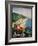 Poster Advertising the Amalfi Coast-Mario Borgoni-Framed Giclee Print