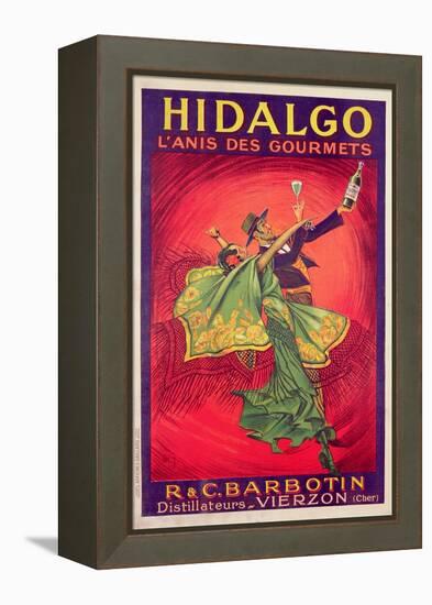 Poster Advertising the Drink Hidalgo, Printed by Affiches Gaillard, Paris, C.1930-null-Framed Premier Image Canvas