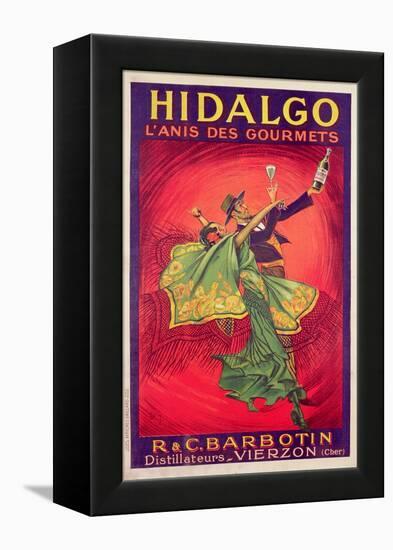 Poster Advertising the Drink Hidalgo, Printed by Affiches Gaillard, Paris, C.1930-null-Framed Premier Image Canvas