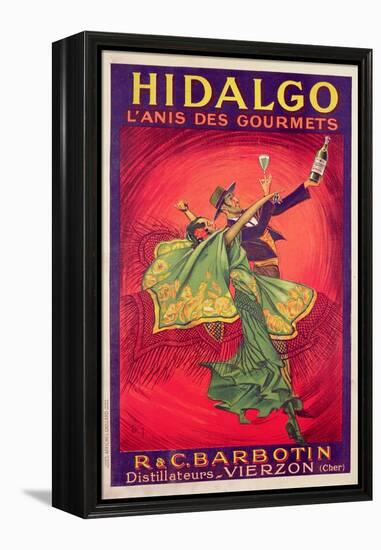 Poster Advertising the Drink Hidalgo, Printed by Affiches Gaillard, Paris, C.1930-null-Framed Premier Image Canvas