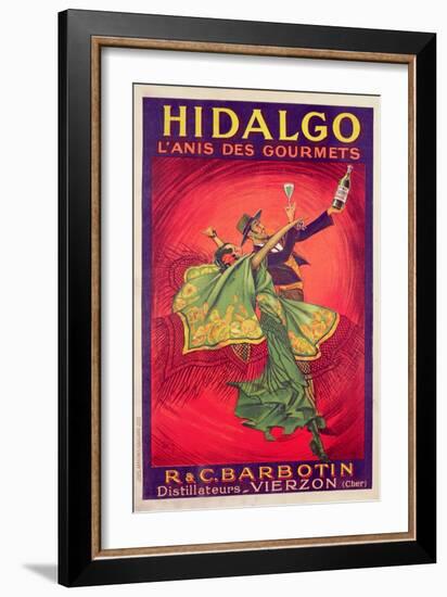 Poster Advertising the Drink Hidalgo, Printed by Affiches Gaillard, Paris, C.1930-null-Framed Giclee Print