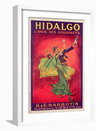 Poster Advertising the Drink Hidalgo, Printed by Affiches Gaillard, Paris, C.1930-null-Framed Giclee Print