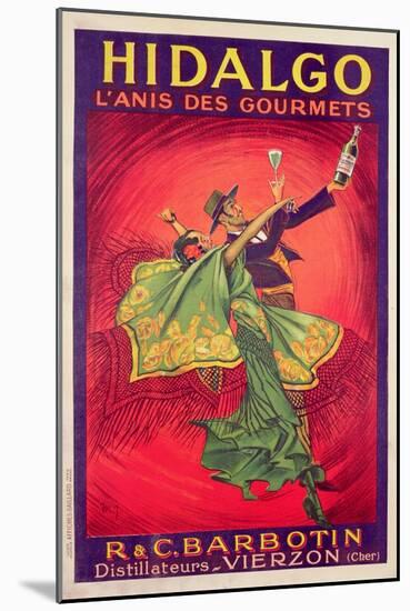 Poster Advertising the Drink Hidalgo, Printed by Affiches Gaillard, Paris, C.1930-null-Mounted Giclee Print
