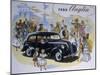 Poster Advertising the Ford Anglia Car-null-Mounted Giclee Print