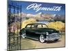 Poster Advertising the Plymouth Special De Luxe Sedan, 1949-null-Mounted Giclee Print