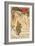 Poster Advertising the Salon Des Cent Exposition at the Hall De La Plume, 1896-Alphonse Mucha-Framed Giclee Print