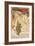 Poster Advertising the Salon Des Cent Exposition at the Hall De La Plume, 1896-Alphonse Mucha-Framed Giclee Print