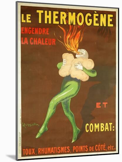 Poster Advertising the 'Thermogene' Heating Pad, 1926-Leonetto Cappiello-Mounted Giclee Print