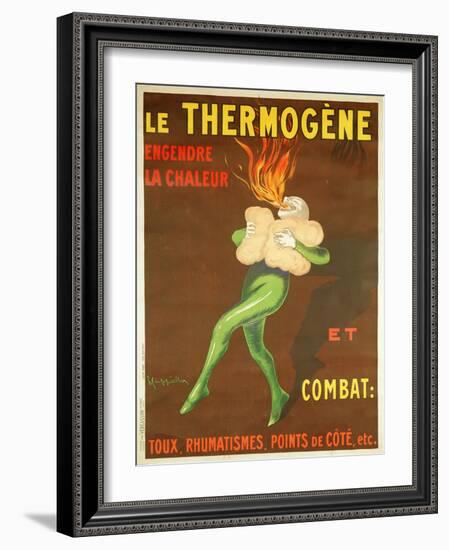 Poster Advertising the 'Thermogene' Heating Pad, 1926-Leonetto Cappiello-Framed Giclee Print