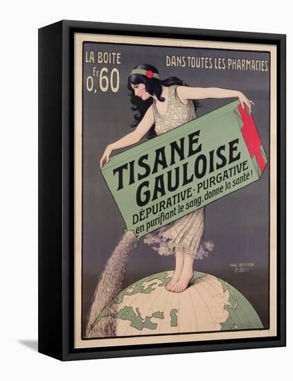 Poster Advertising Tisane Gauloise, Printed by Chaix, Paris, C.1900 (Colour Litho)-Paul Berthon-Framed Premier Image Canvas