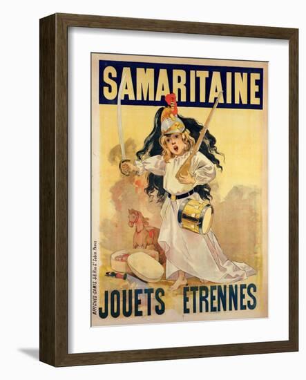 Poster Advertising Toys for Sale at 'La Samaritaine'-Firmin Bouisset-Framed Giclee Print