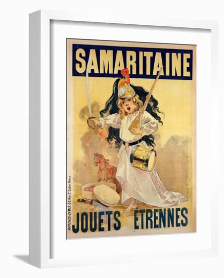 Poster Advertising Toys for Sale at 'La Samaritaine'-Firmin Bouisset-Framed Giclee Print