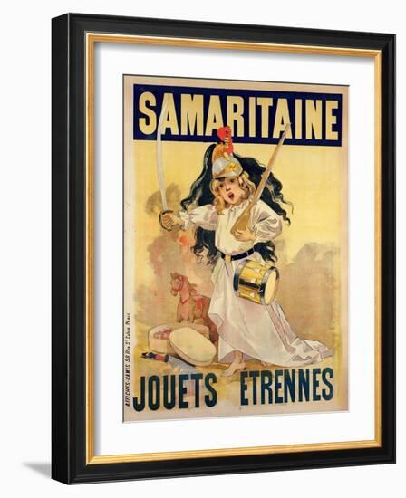 Poster Advertising Toys for Sale at 'La Samaritaine'-Firmin Bouisset-Framed Giclee Print