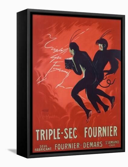 Poster Advertising Triple-Sec Fournier, C. 1920-Leonetto Cappiello-Framed Premier Image Canvas