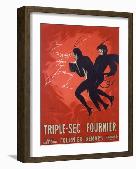 Poster Advertising Triple-Sec Fournier, C. 1920-Leonetto Cappiello-Framed Giclee Print