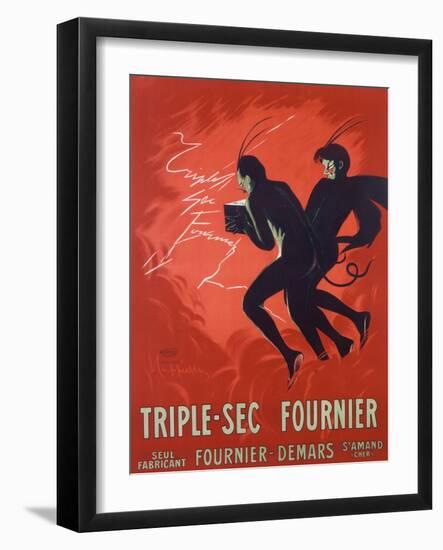 Poster Advertising Triple-Sec Fournier, C. 1920-Leonetto Cappiello-Framed Giclee Print