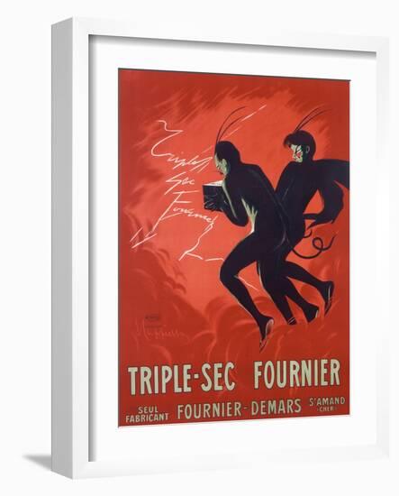 Poster Advertising Triple-Sec Fournier, C. 1920-Leonetto Cappiello-Framed Giclee Print