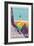 Poster Advertising Vacations in Austria-null-Framed Giclee Print