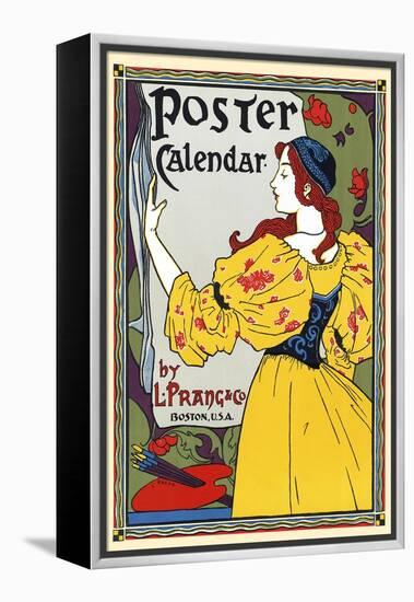 Poster Calendar-Louis Rhead-Framed Stretched Canvas