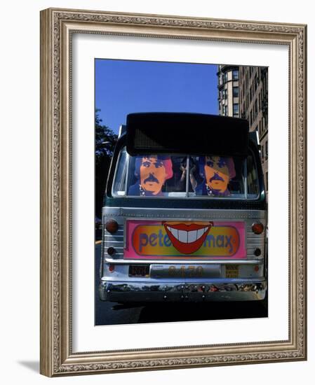 Poster Designer, Peter Max-Henry Groskinsky-Framed Photographic Print