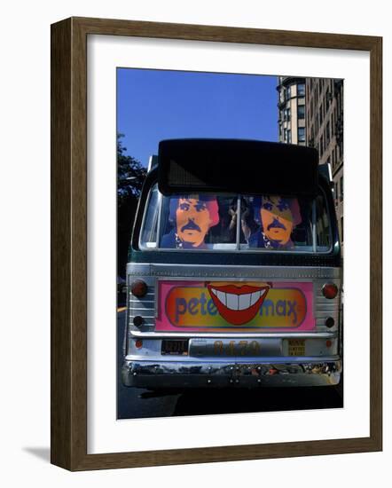 Poster Designer, Peter Max-Henry Groskinsky-Framed Photographic Print