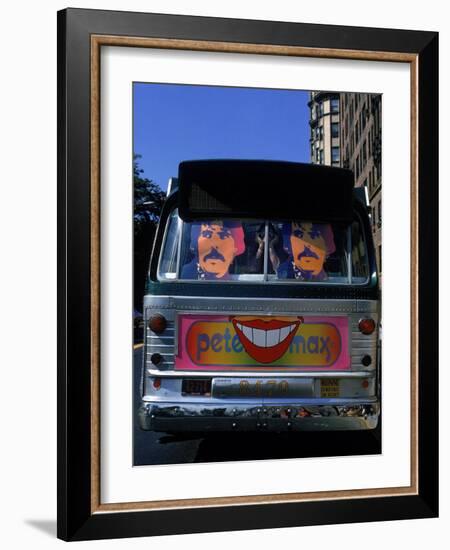 Poster Designer, Peter Max-Henry Groskinsky-Framed Photographic Print