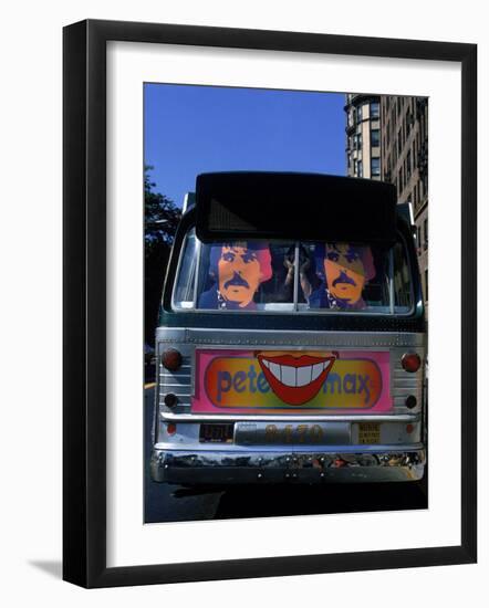 Poster Designer, Peter Max-Henry Groskinsky-Framed Photographic Print