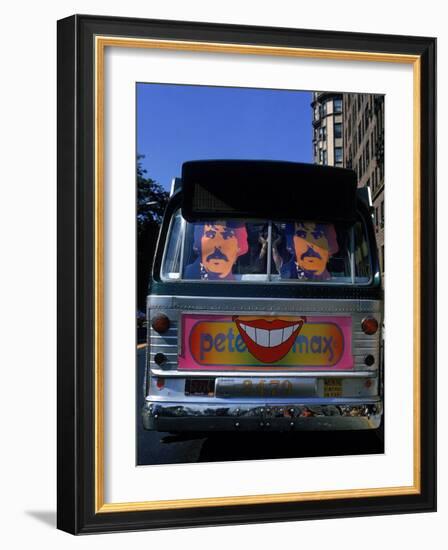 Poster Designer, Peter Max-Henry Groskinsky-Framed Photographic Print