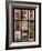 Poster featuring windows shot on buildings throughout towns of Provence, France.-Mallorie Ostrowitz-Framed Photographic Print