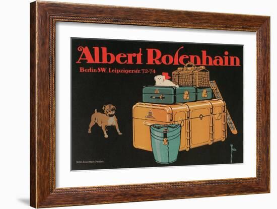 Poster for Albert Rosenhain Trunk-null-Framed Giclee Print