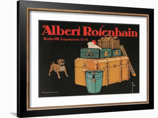 Poster for Albert Rosenhain Trunk-null-Framed Giclee Print